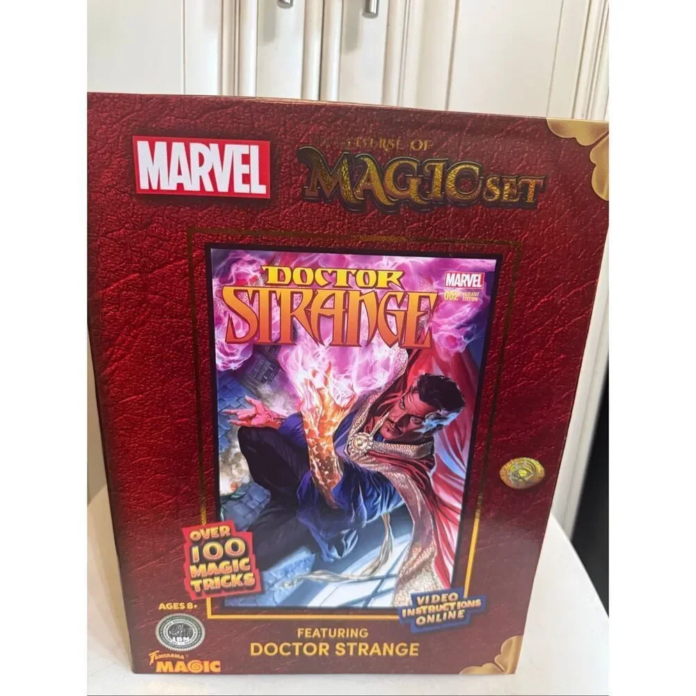Marvel Magic Comic Book Set Doctor  Strange Magic Tricks Vol 1 Fantasma Toys NWT